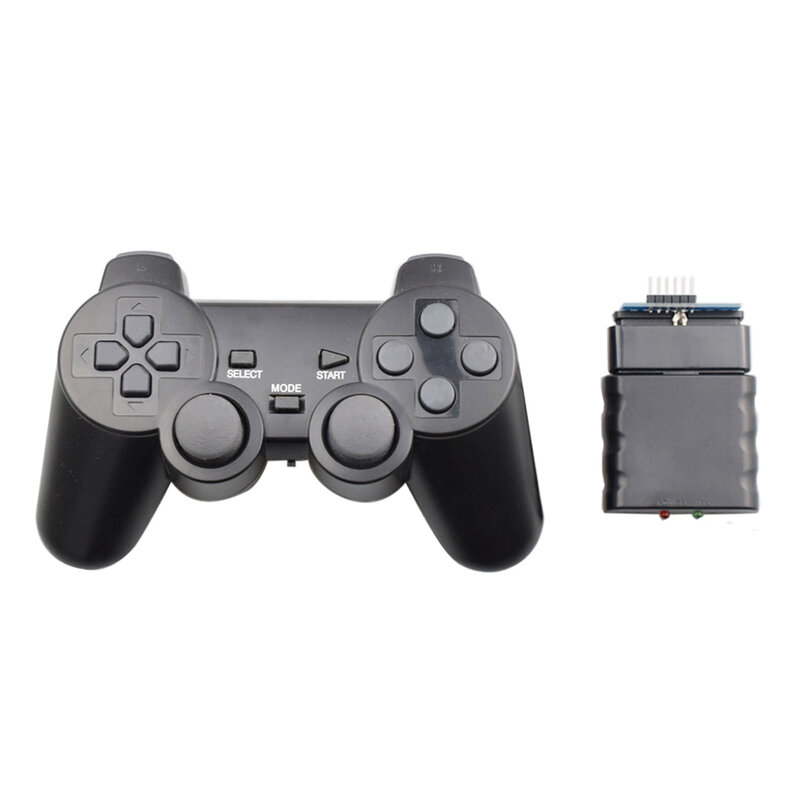 아두이노 PS2 용 무선 게임패드 핸들 컨트롤러, 플레이스테이션 2 콘솔 조이스틱, 이중 진동 충격 조이패드, 라즈베리 파이