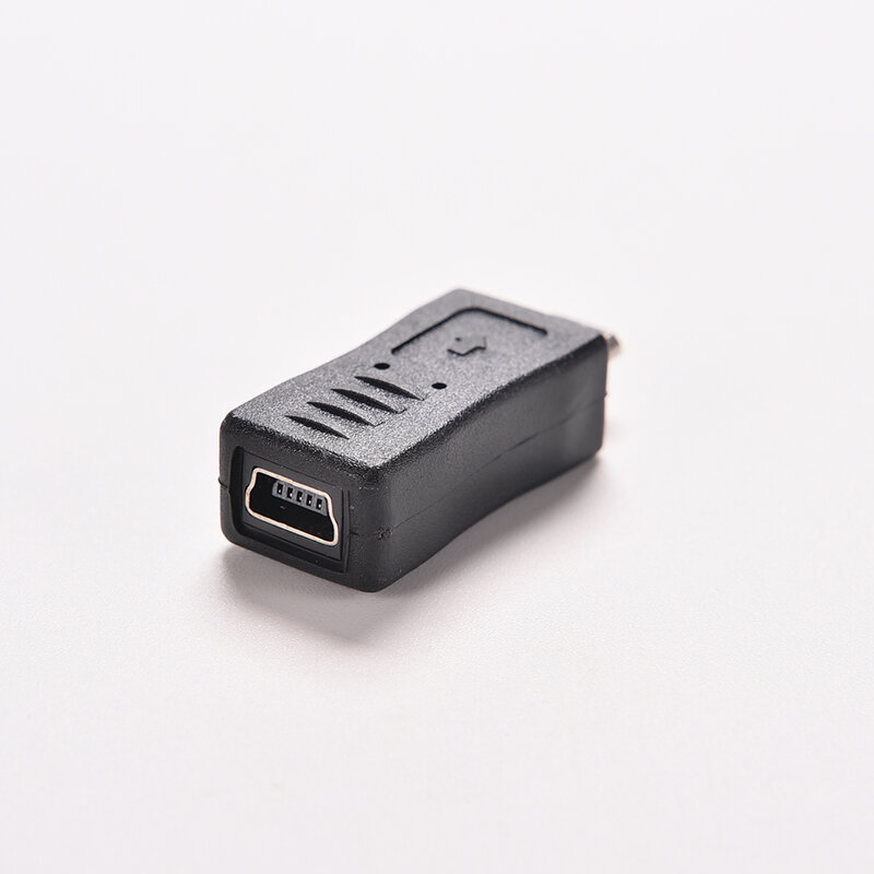 Micro USB Male Ke Mini USB Konektor Adaptor Konverter Adaptor untuk Ponsel MP3