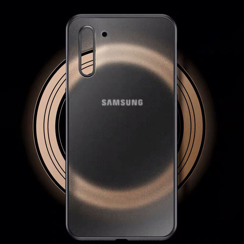 Wyjątkowo cienki futerał na telefon do Samsung Galaxy Note 10 Pro 8 9 S10 S9 S8 Plus S10e matowy Pp przezroczysty Slim tylna pokrywa 0.3mm Slim