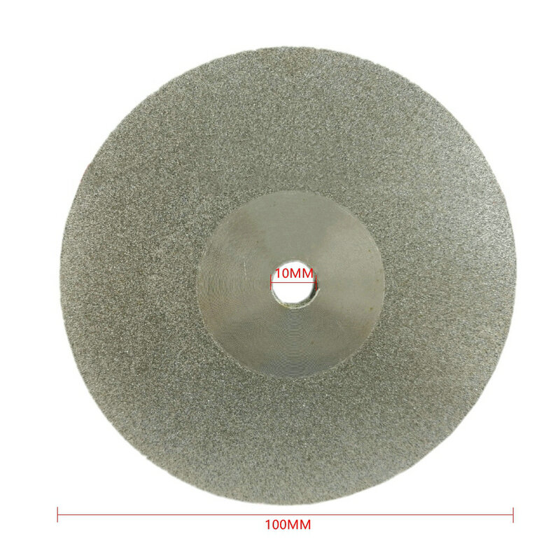 Disco de Diamante de doble cara, herramienta abrasiva rotativa de grano 45-1000, Lapidary