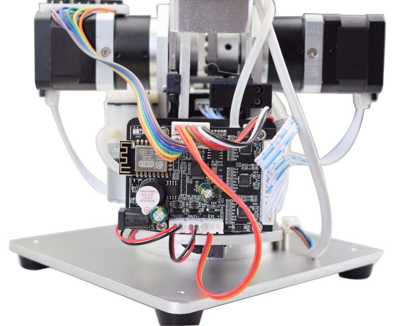 500 г нагрузка 3 DOF управляемая паллетизирующая промышленная Роботизированная рукоятка настольная обучающая Роботизированная рукоятка Обучающие детали «сделай сам» 0,5 кг