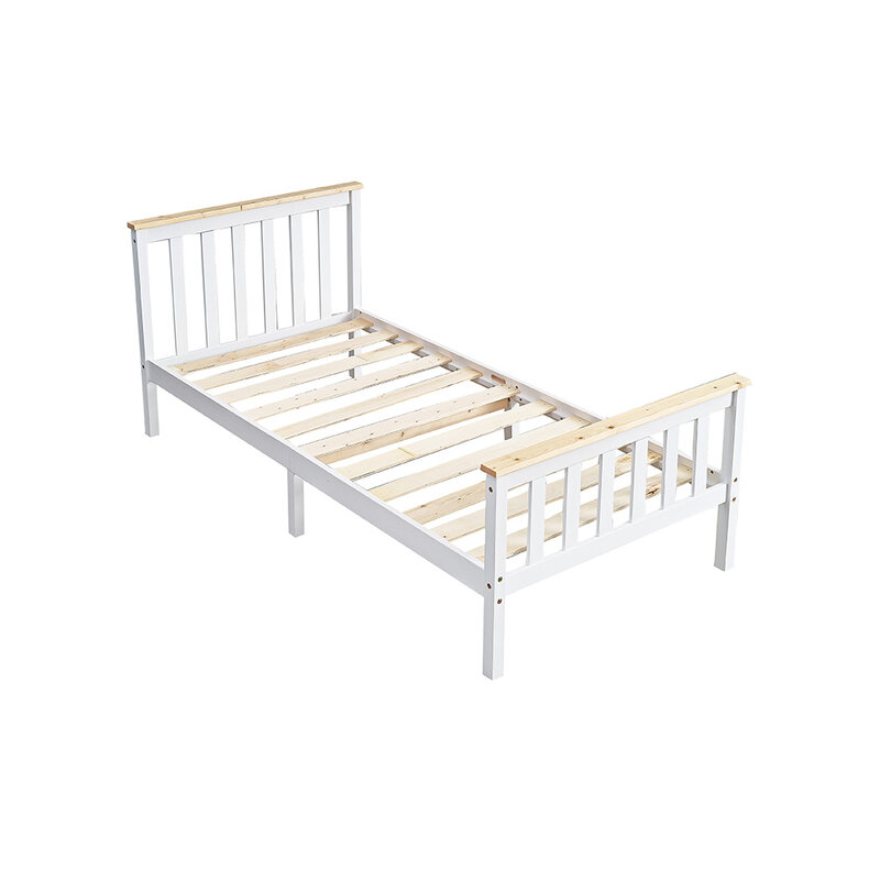 Panana Bedroom 3ft Single Bed Wooden Frame Pine for children / Adult Perfect for Loft Apartment Small room Furniture