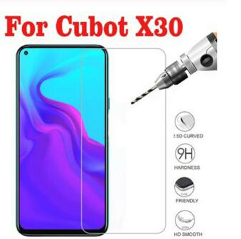 1-3Pcs For Cubot X30 Tempered Glass Protective FOR Cubot X30 6.4" Screen Protector Glass Film phone Cover