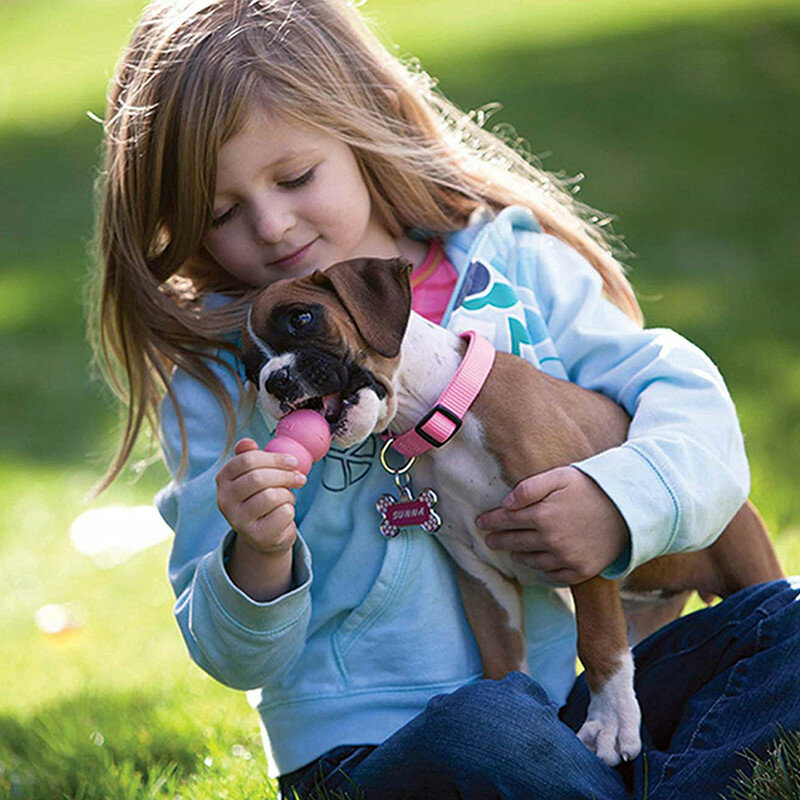 KONG Anak Anjing Alami Tumbuh Gigi Karet Anjing Mengunyah Mainan dengan Pilihan Anda Anjing Memperlakukan Mainan XS-L