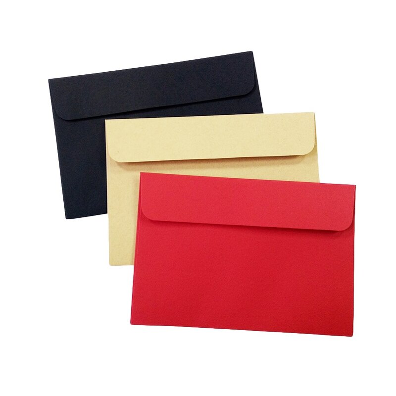 100 pçs pçs/lote vintage em branco papelaria envelopes diy presente multifuncional envelopes atacado