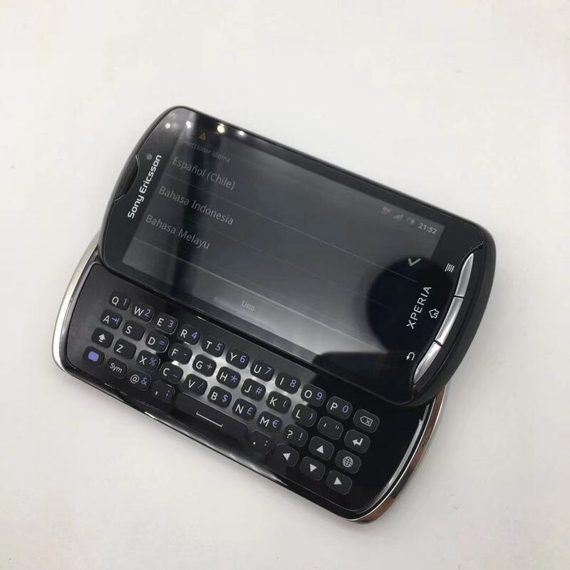 Sony Ericsson-Xperia Pro Flip Phone, remodelado-Original, câmera de 8MP, WLAN, frete grátis, MK16, MK16a, MK16i, 3.7"