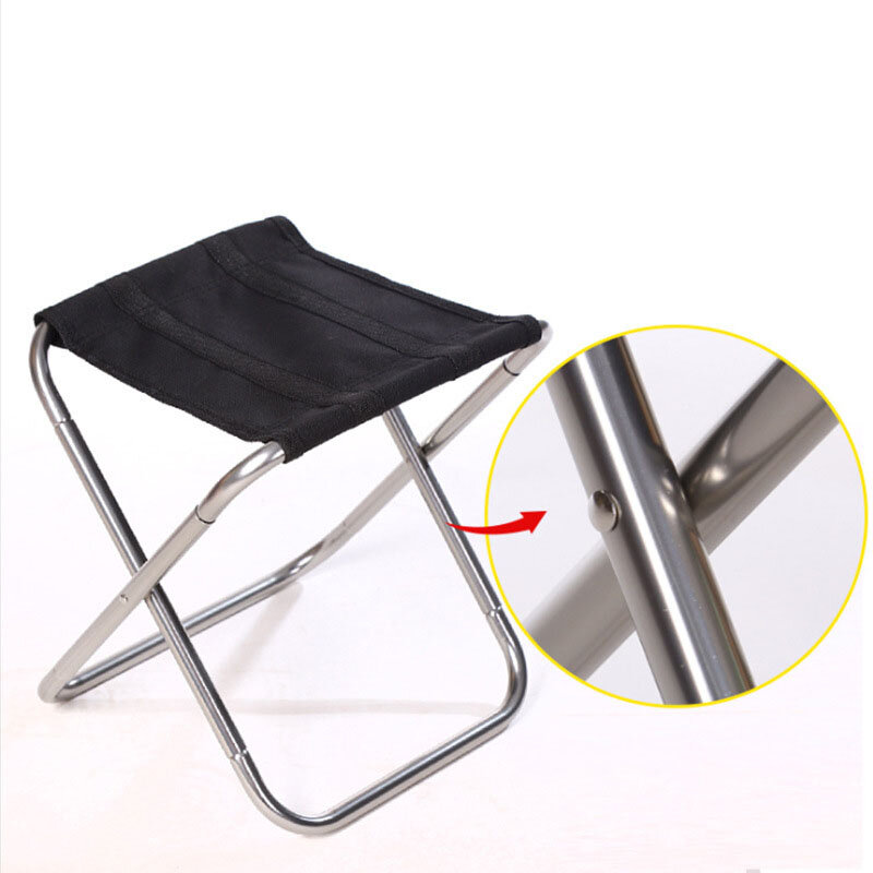 Folding Camping Stuhl Tragbare Outdoor Stuhl Faltbare Für Angeln Picknick Wandern Sitz Werkzeuge Outdoor Möbel