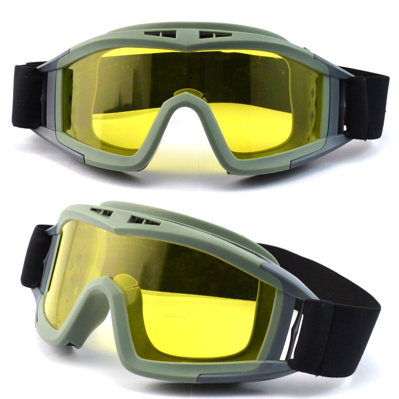 Tactical Goggles Outdoor Verhelderende Bril Cs Schieten Bril Verdikte Anti-Fog