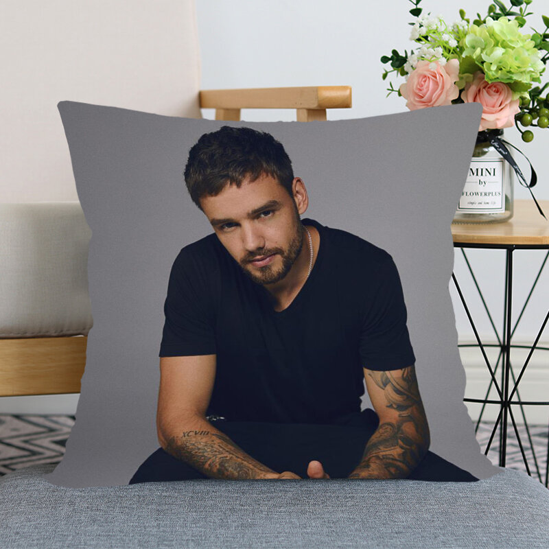 Nice Liam Payne poszewka na poduszkę nowoczesna dekoracyjna poszewka na poduszkę 35x35cm,40x40cm (z jednej strony) do salonu poszewka na poduszkę