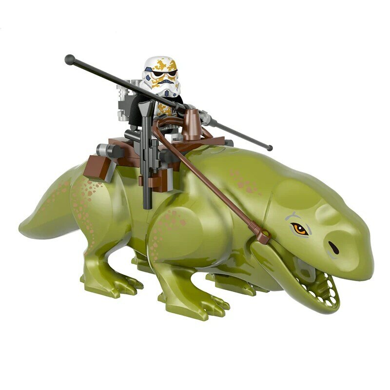 4 шт. Звездные войны Dewback Rancor Jabba taunduun фигурки совместимые Lepining строительные блоки Звездные войны модель игрушки для детей подарок