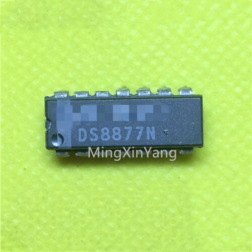 Chip IC de circuito integrado DS8877N DIP-14, 5 uds.
