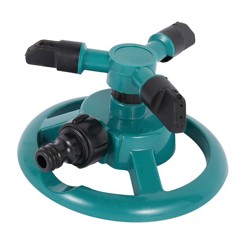 Giardino Irrigazione Sprinkler Rotante a Tre Punte Automatico di Irrigazione Del Prato Circolare Sprinkler Rotante Sistema di Irrigazione