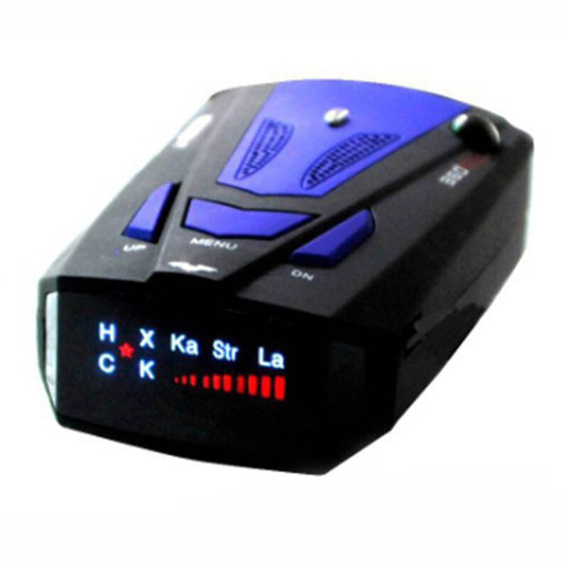 Samochodowy detektor radaru V7 Cobra 16 Band 360 samochodowy anty-policyjny aparat GPS wykrywacz laserowych radarów Alert głosowy kontrola prędkości detektor