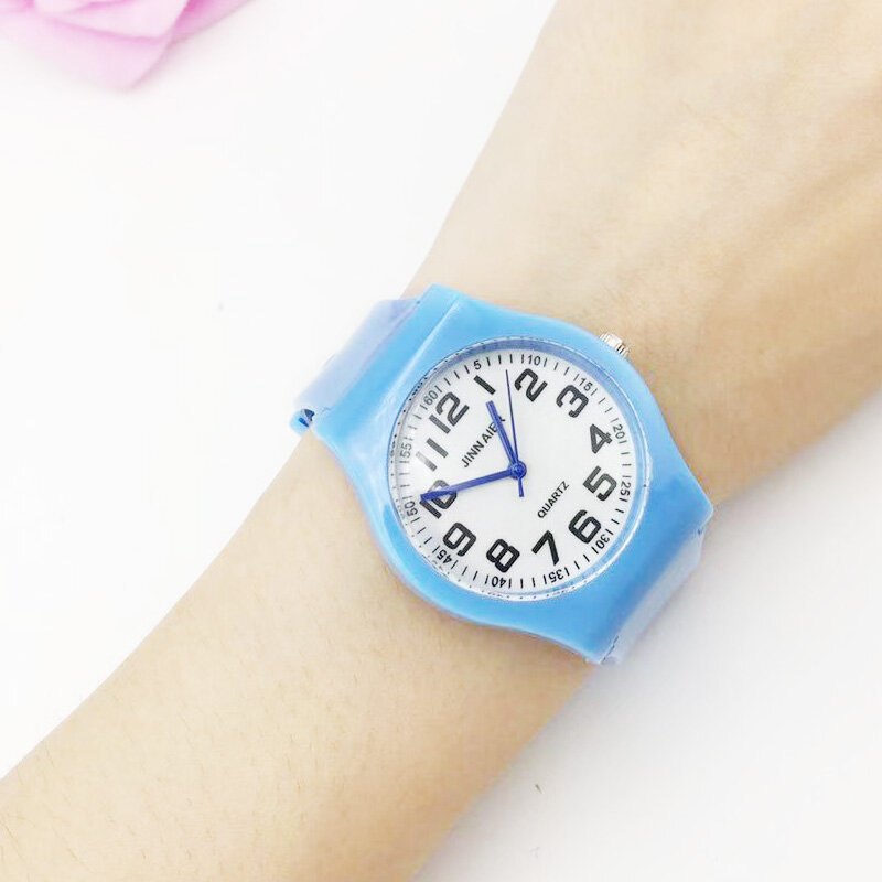 Vrouwen Horloges Luxe Merk Quartz Horloge Vrouwelijke Klok Jelly Strap Mode Meisje Dames Horloges Zegarek Damski Relogio Geschenken