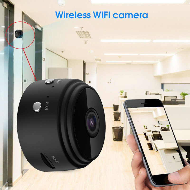 A9 1080P Wifi Mini Camera  FULL HD 1080P Night Vision  Home Security APP Monitor Surveillance Camera