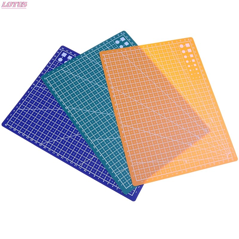 A3 A4 A5 Multifunctional PVC Cutting Mat DIY Handicraft Art Engraving Board Paper Carving Pad High Elasticity Toughness Durable