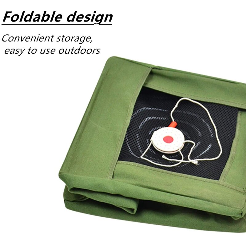 Boîte à cible anti-fronde pour la pratique du jeu compétitif, boîte de collecte de nourriture avec nœud, 30x30cm