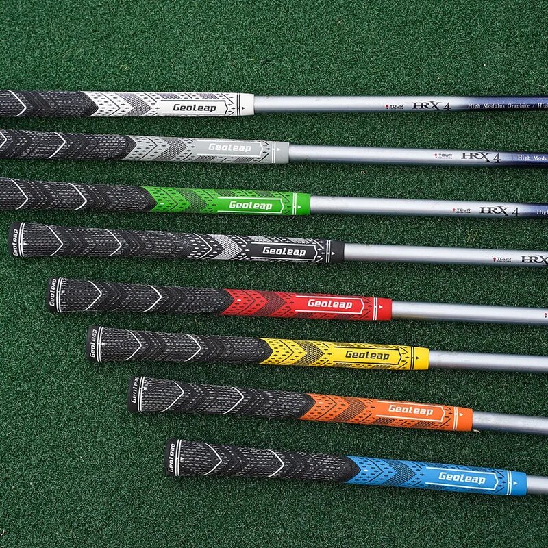 Ручки Geoleap для гольфа, 10 шт./лот, смешанные, смешанные, среднего размера, 8 цветов на выбор, бесплатная доставка