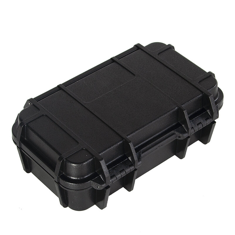 Tactical ABS EDC Storage Box Waterproof Case Double Layer Safety Foam Sealed Equipment Explore Portable Shooting Paintball