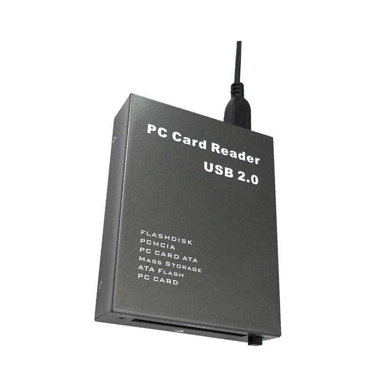 Plug And Play PC Card Reader USB Port PCMCIA Card Reader Efektif Card Reader untuk Windows 7/8/10/xp/200/VISTA/ME