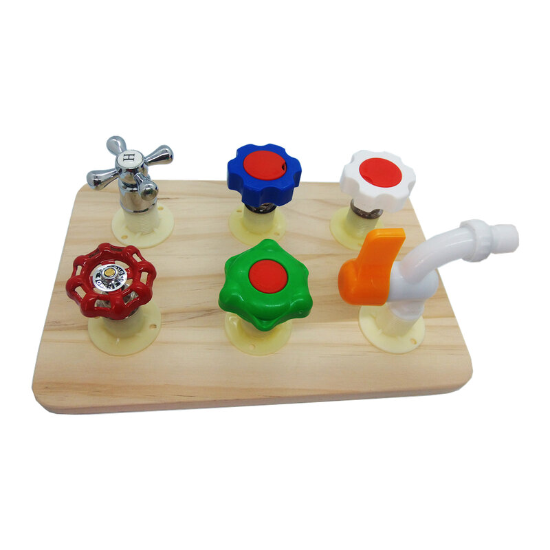 モンテッソーリ教育幼児幼児期教育玩具子供用ビジーボードDIYアクセサリー素材蛇口弁赤ちゃんトレーニング