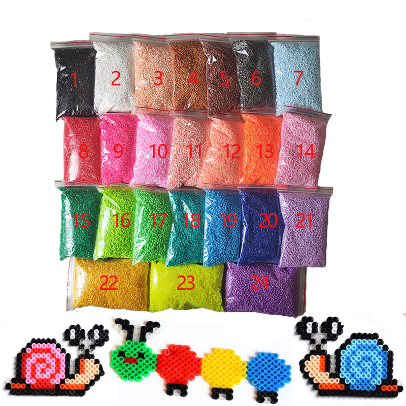 2.6mm/10000pcs bag Mini Perler Hama Beads Iron Magnetic Beads for Kids Diy puzzle  High Quality Handmade Gift Toy