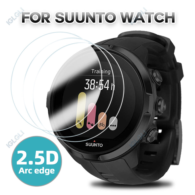 For Suunto Core 3 5 7 9 Pro / Baro Tempered Glass Protection Film Screen Protector Smart Watch HD Protective Film Accessories