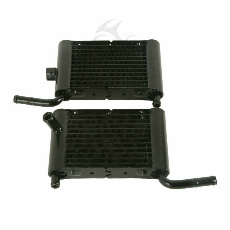 Motorcycle Lower Vented Fairing Radiator Cooler For Harley Touring Twin Cam FLHT Road Street Electra Glide 2014-2023