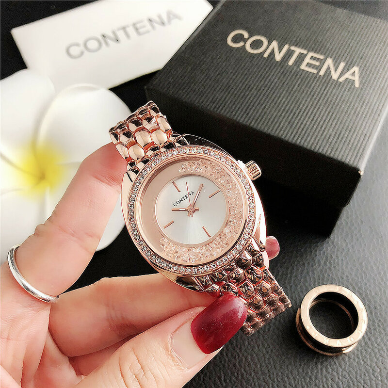 Nowe damskie zegarki moda 2020 kobiet zegarki Vintage dżetów kobiet zegarek kwarcowy zegarki kwarcowe mała tarcza kobieta zegar