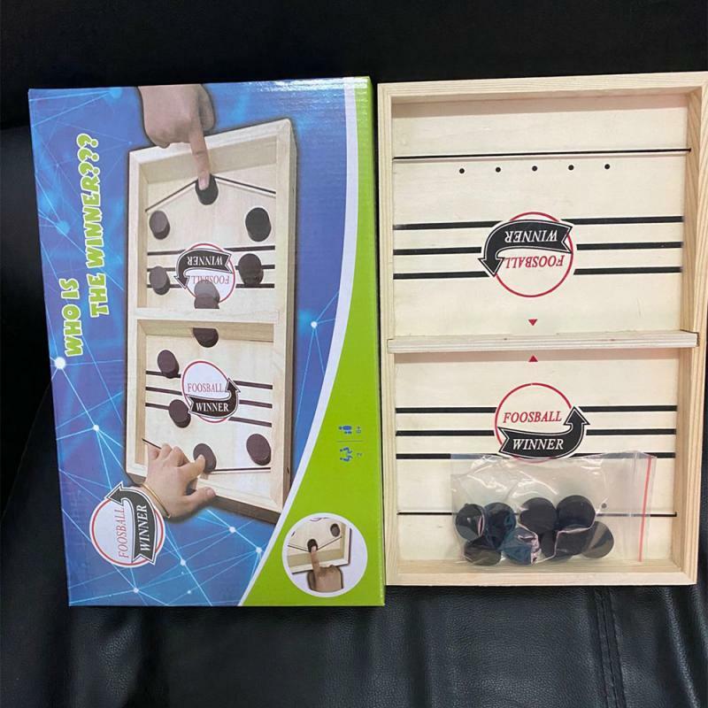 Orangtua-anak Interaktif Papan Catur Foosball Permainan Mainan Permainan Baru Slingpuck Montessori Mainan Papan untuk Dewasa Mainan Lucu