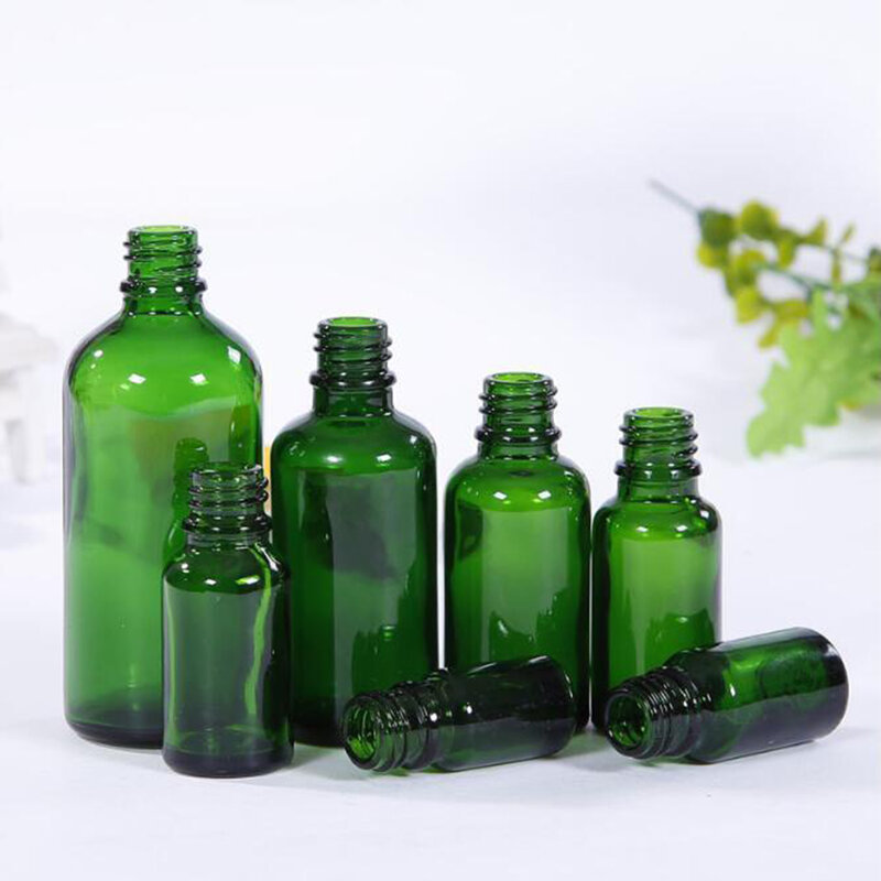 Vazio conta-gotas garrafa âmbar óleo essencial vidro garrafa de vidro âmbar vazio óleo essencial líquido aromaterapia + conta-gotas tampa ferramenta 2020