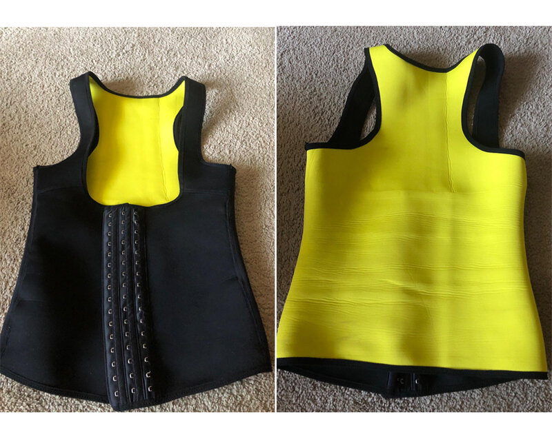 CXZD женская корректирующая одежда для похудения, Неопреновая сауна, тренировочный корсет для похудения, майка, спортивный тренировочный утягивающий корсет для тела