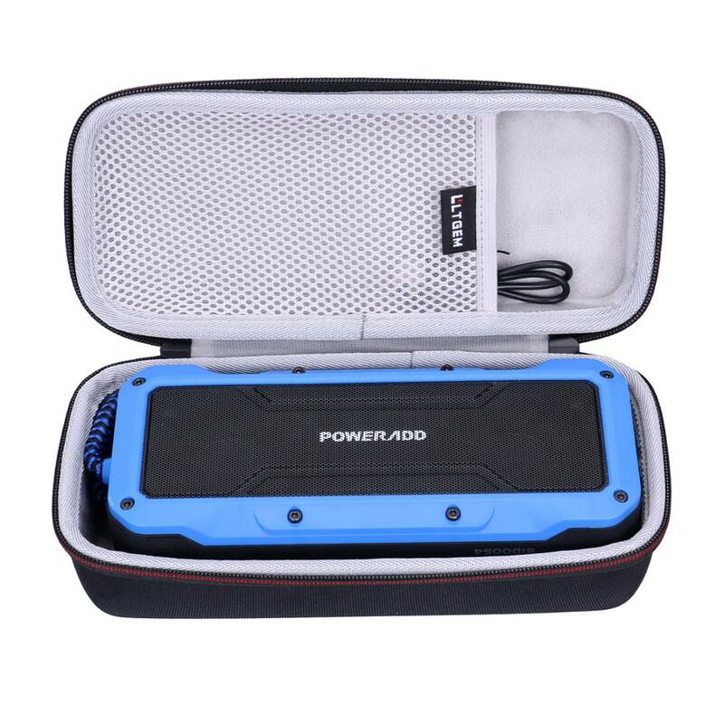 LTGEM EVA per Il Trasporto Hard Case per Poweradd MusicFly Interno/Esterno Portatile Senza Fili Bluetooth Altoparlanti