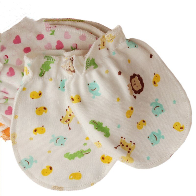 新生児用のシンプルなベビーミトン,顔の保護手袋,ミトン