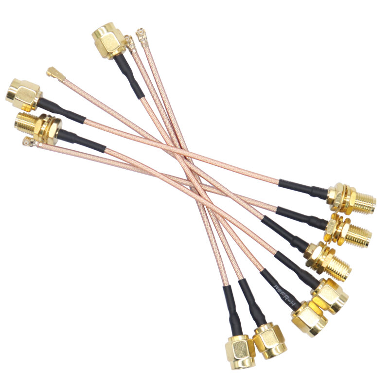Kabel adaptor SMA ke IPEX uFL/u.FL/IPX/IPEX UFL ke SMA female RF kabel sambungan antena kabel ekstensi RG178 20cm