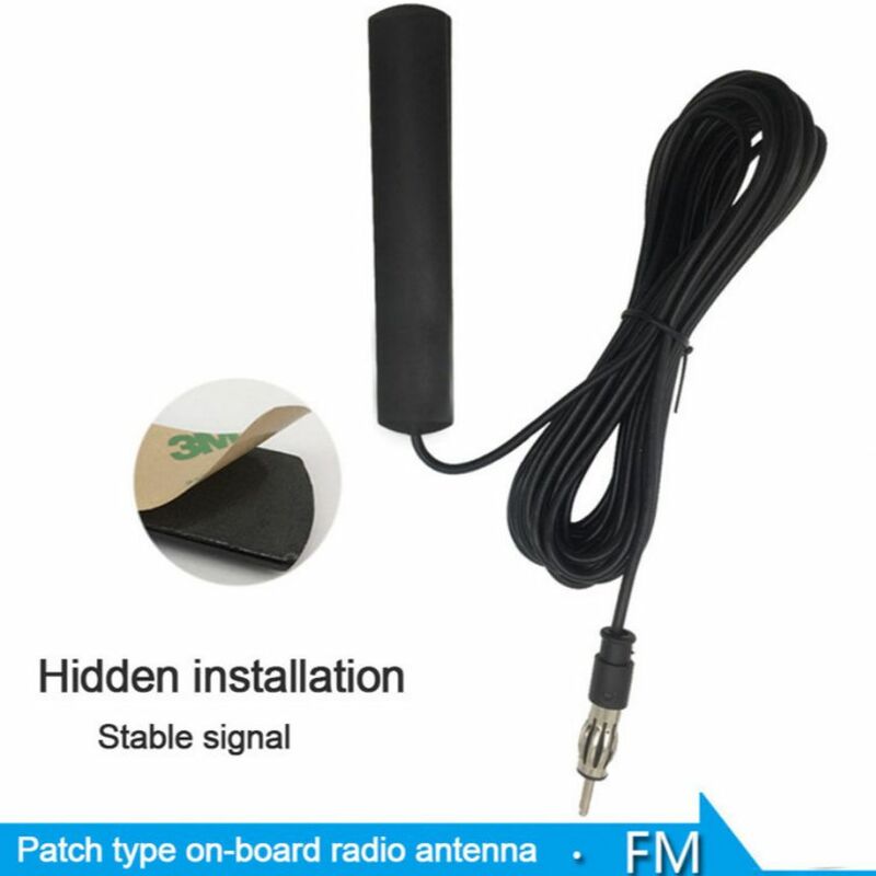 Automotive patch kommunikation antenne radio antenne vorne und hinten patch antenne signal stark Fünf meter kabel FM18 antenne