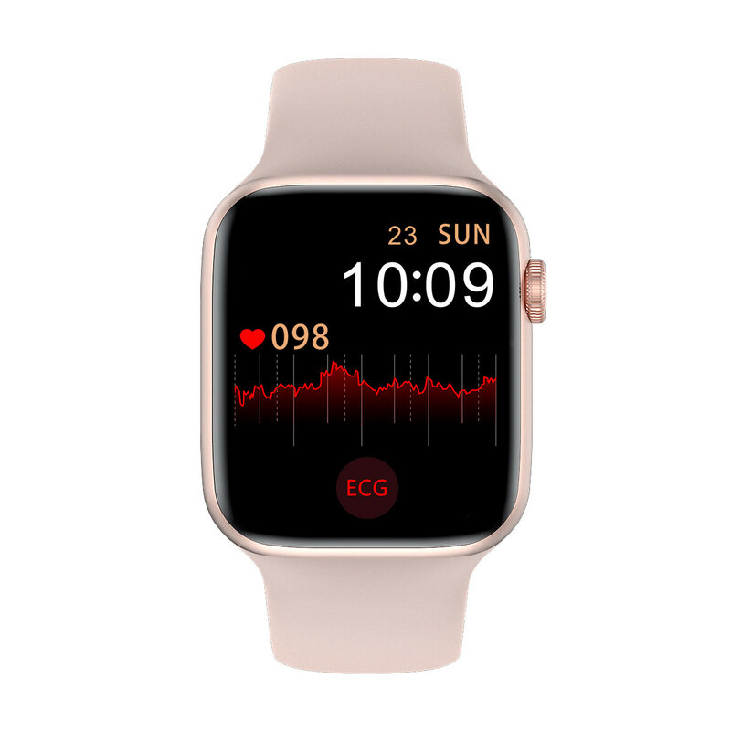 W26 relógio inteligente 2020 iwo ip68 à prova dip68 água smartwatch masculino série 6 ecg freqüência cardíaca chamada relógio feminino para android ios