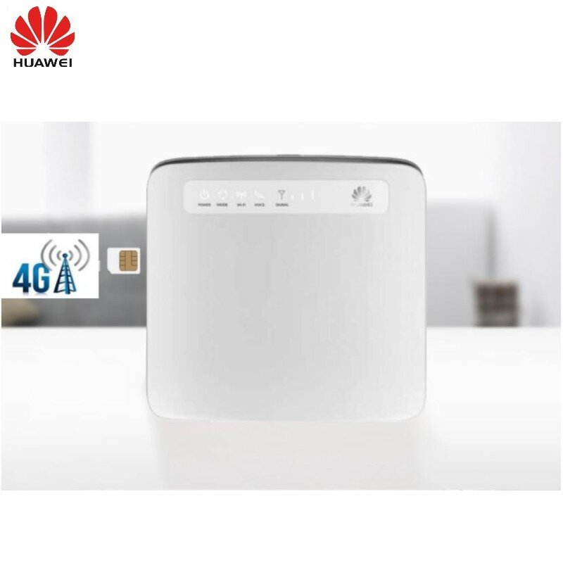 Unlock Huawei E5186 4G Wireless Gateway Unlocked 4G CAT6 4G CPE Router E5186s-22a dengan 2 Buah Antena