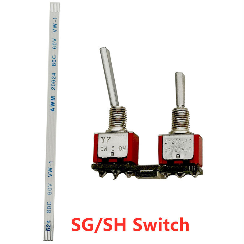 점퍼 T16 토글 스위치 W 보드, T16 프로 SG-SH SE-SF SC-SD SA-SB 미세 조정 트리거 송신기용, 2 위치 또는 3 위치