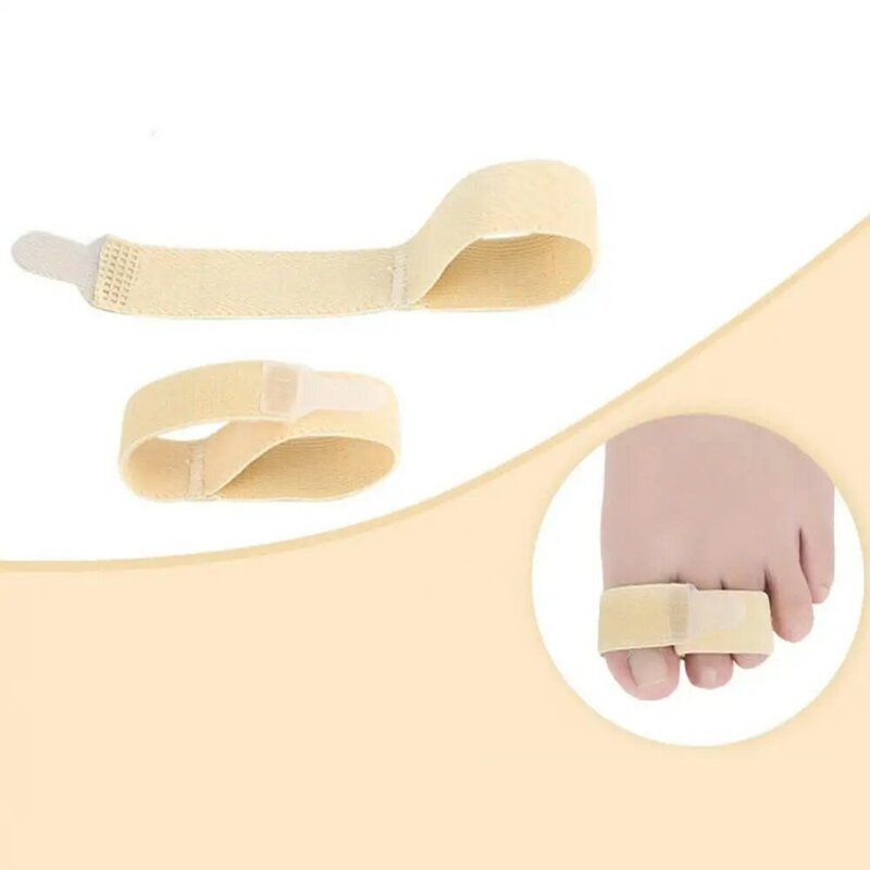 1pc unissex pé protetor dedo dedo do pé separador dedo shaper pés retos hallux valgus corrector elastoplast