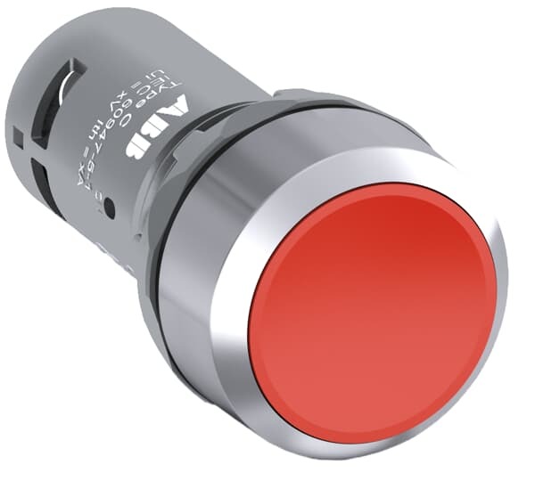 CP2-20R-11 10113866 плоская кнопка | Красный | 1NO + 1NC | Самоблокирующийся