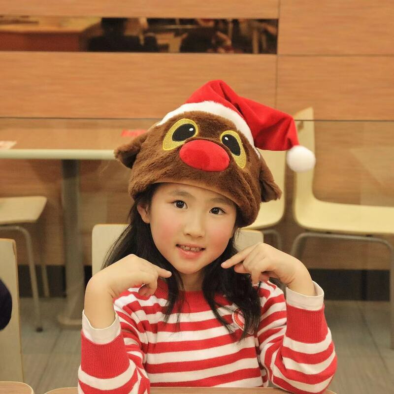 Kid Cho Bé Chúc Mừng Giáng Sinh Santa Nón Ngộ Nghĩnh Dễ Thương Nghe Bữa Tiệc Sinh Nhật Của Trẻ Em Bé Gái Tặng Rất Nhiều Phong Cách