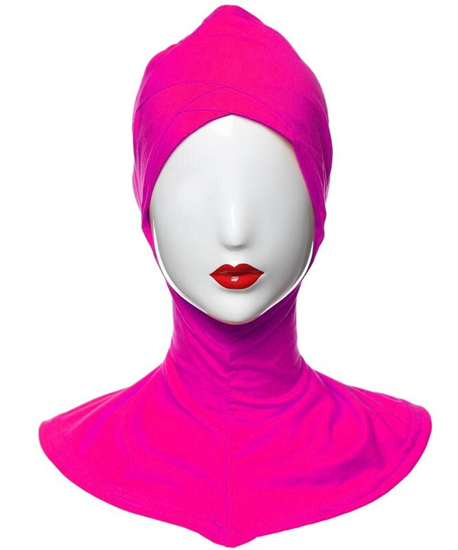 Kerudung Wanita Muslim Selendang Syal Penutup Leher Kepala Turban Selendang Syal Amira Selendang Syal Pembungkus Topi Dalam Topi Ninja