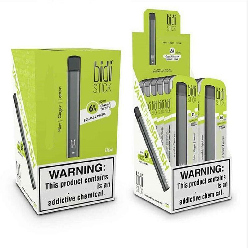 5Pcs BIDI Stick Vaper Mod Kit Stift 280mAh Batterie Pre Kit mit Sicherheit Code