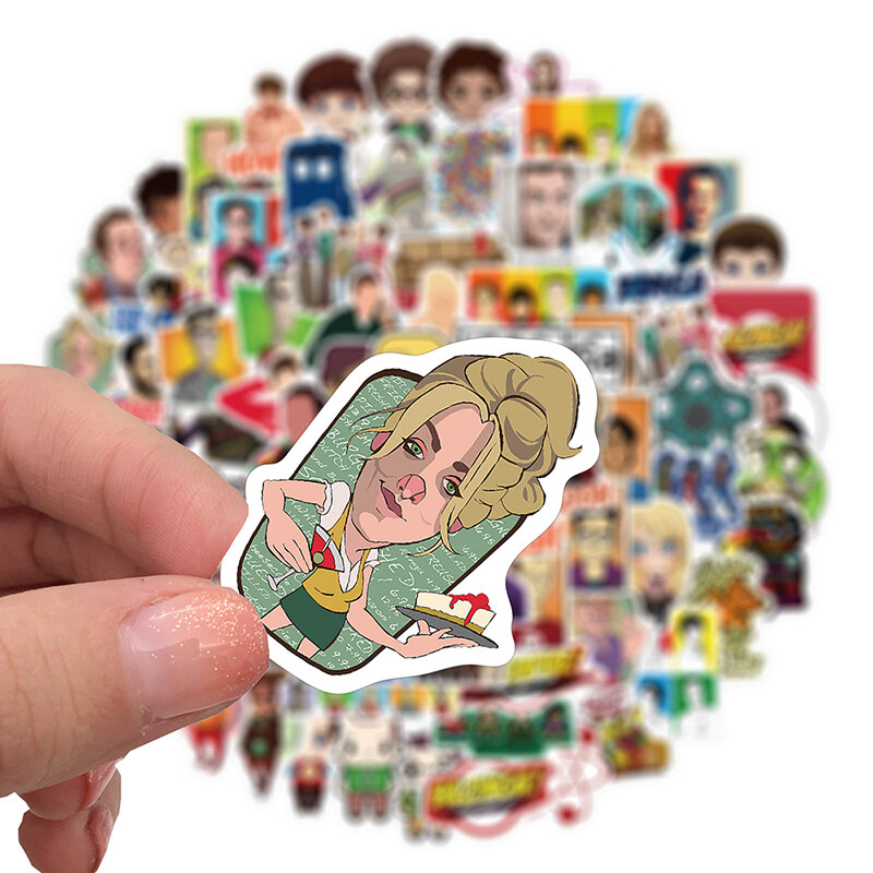 10/30/50pcs The Big Bang Theory TV Series Stickers Decal For Luggage Car Laptop Fridge Skateboard Waterproof Kids Sticker Toys