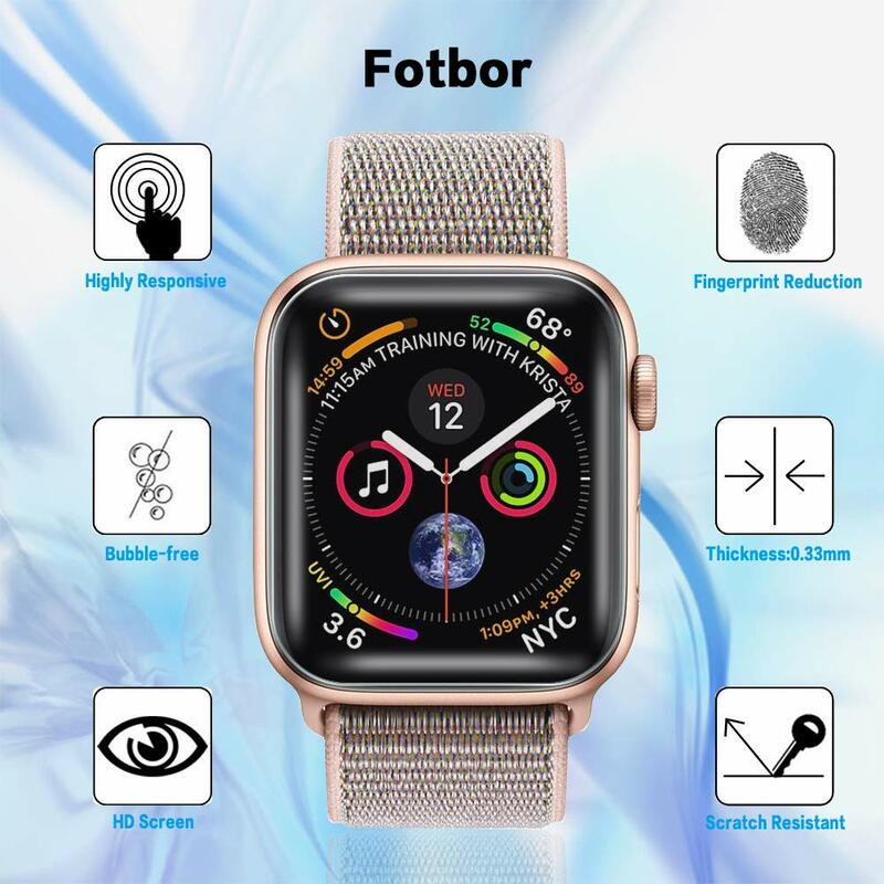 Full Protective Hydrogel Film for Apple Watch Screen Protector 42mm 44mm 40mm 38mm Iwatch 5 4 3 2 1 Films Not Tempered Glass