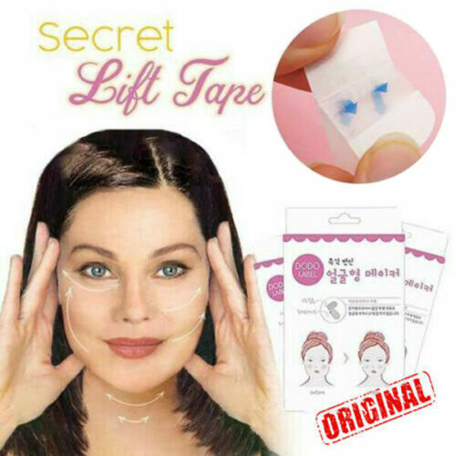 40pcs Lift Face Sticker Instant Face Neck and Eye Lift Face lift nastri a forma di V fasce adesivo nastro adesivo per trucco sottile