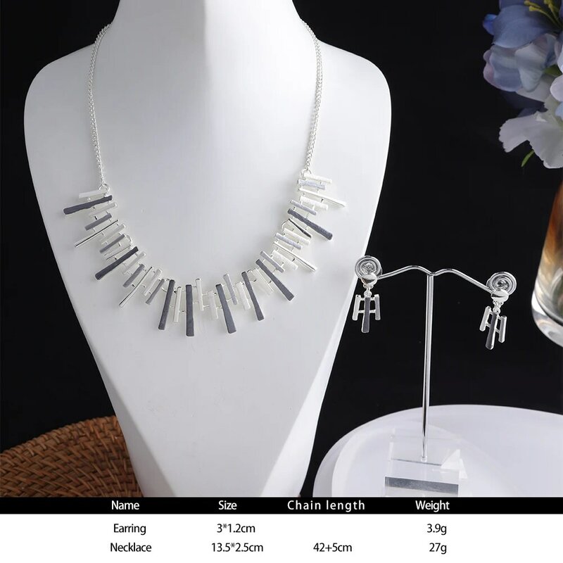 MeiceM Women's Round Jewellery Designer Jewelry Geometric Necklace 2021 New Chain Necklaces Women Wedding Accessory Fashion Gift