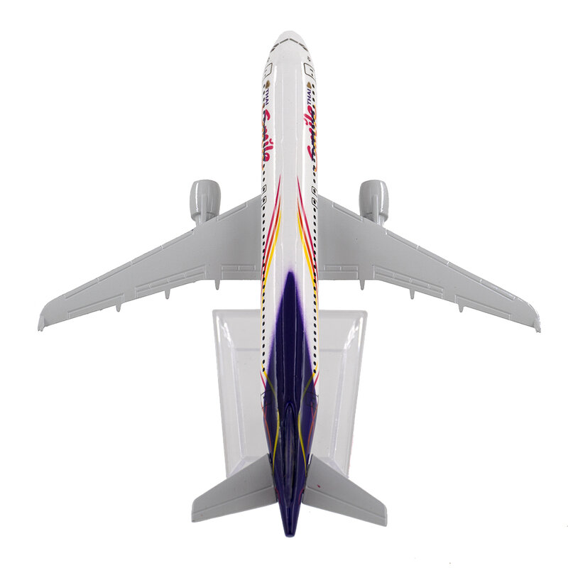 Modèles d'avion Airbus A320 THAI en molleton pour enfants, jouet en alliage, cadeau de collection pour enfants, 1/400, 16cm