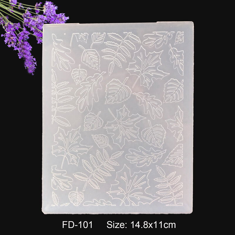 NEW 2022 Embossing Folder Transparent Plastic Plates Design For DIY Paper Card Decoration Embossing Cutting Dies Scrapbooking